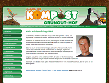 Tablet Screenshot of kompost-burgkirchen.de